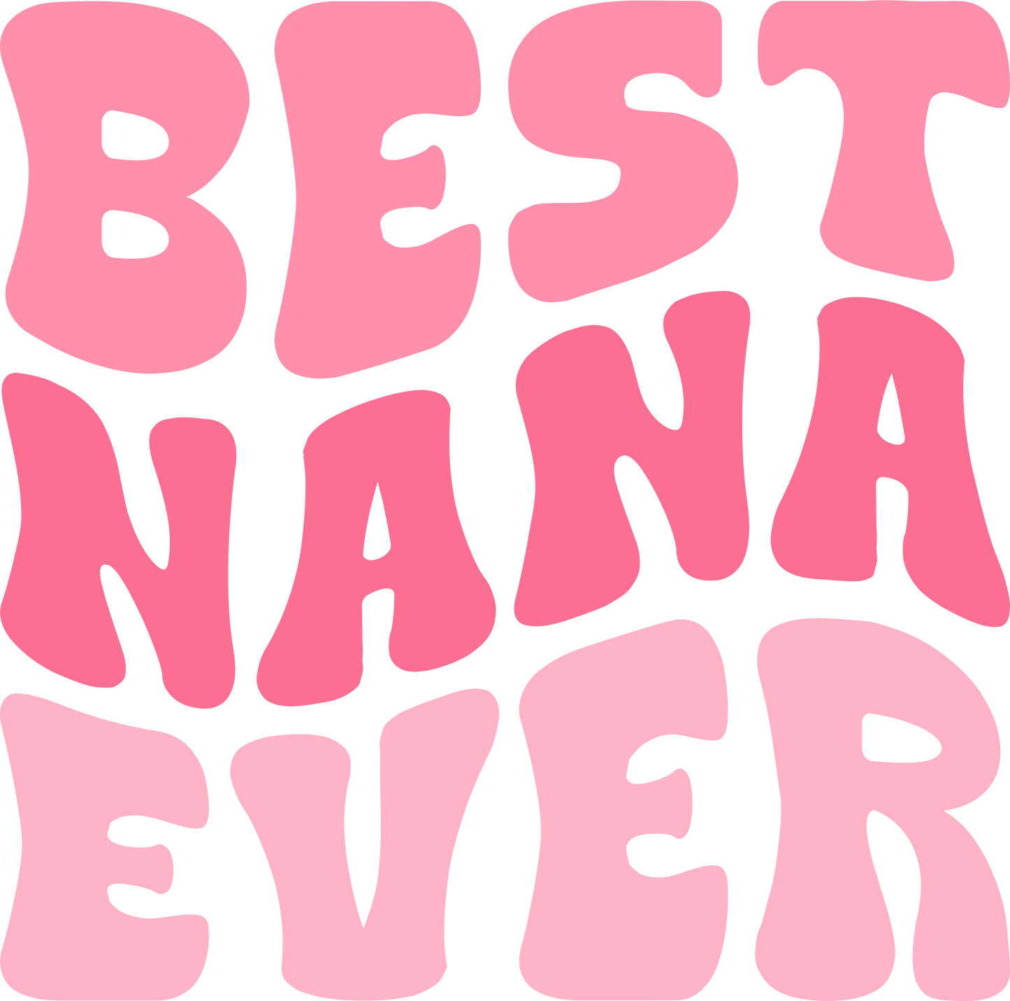 Best Nana Ever Graphic T Shirt
