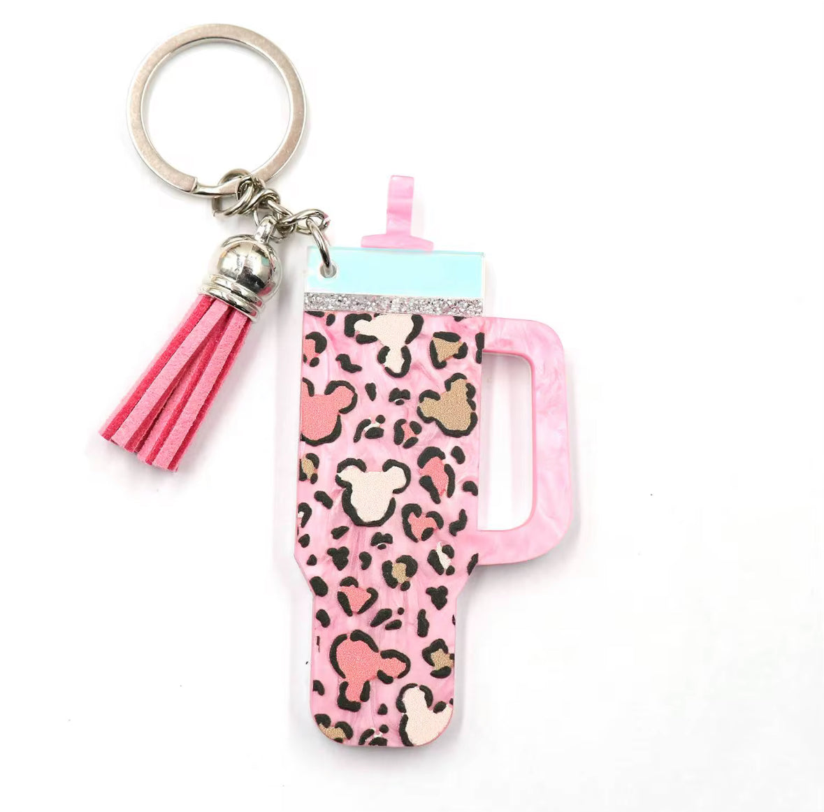 Pastel Cup Shaped Keychain
