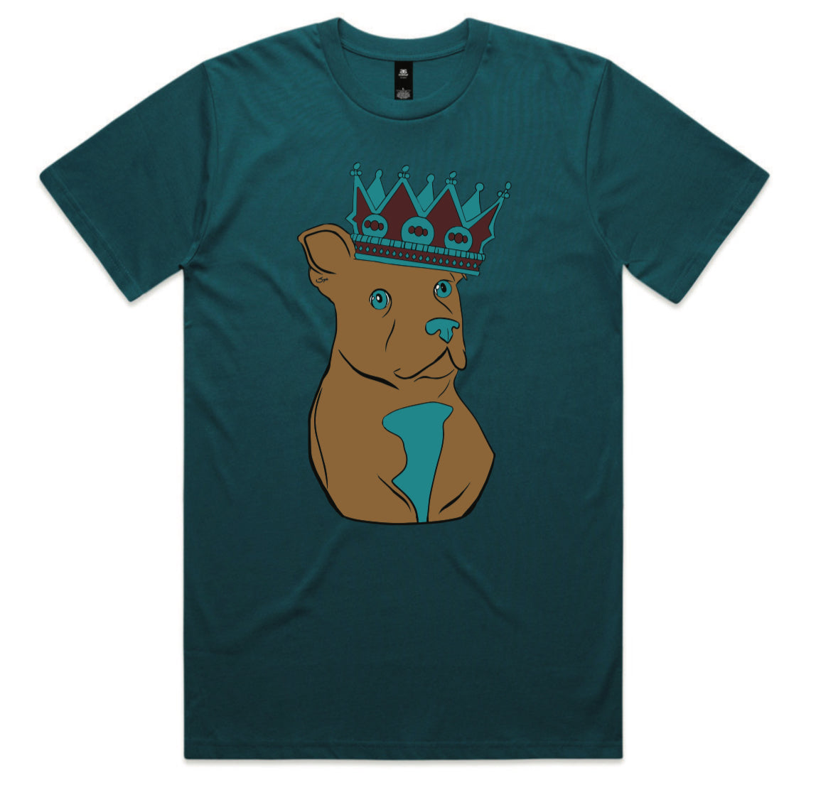 Royalty is Loyalty Graphic T- Shirt- Handdrawn- Screen Printed
