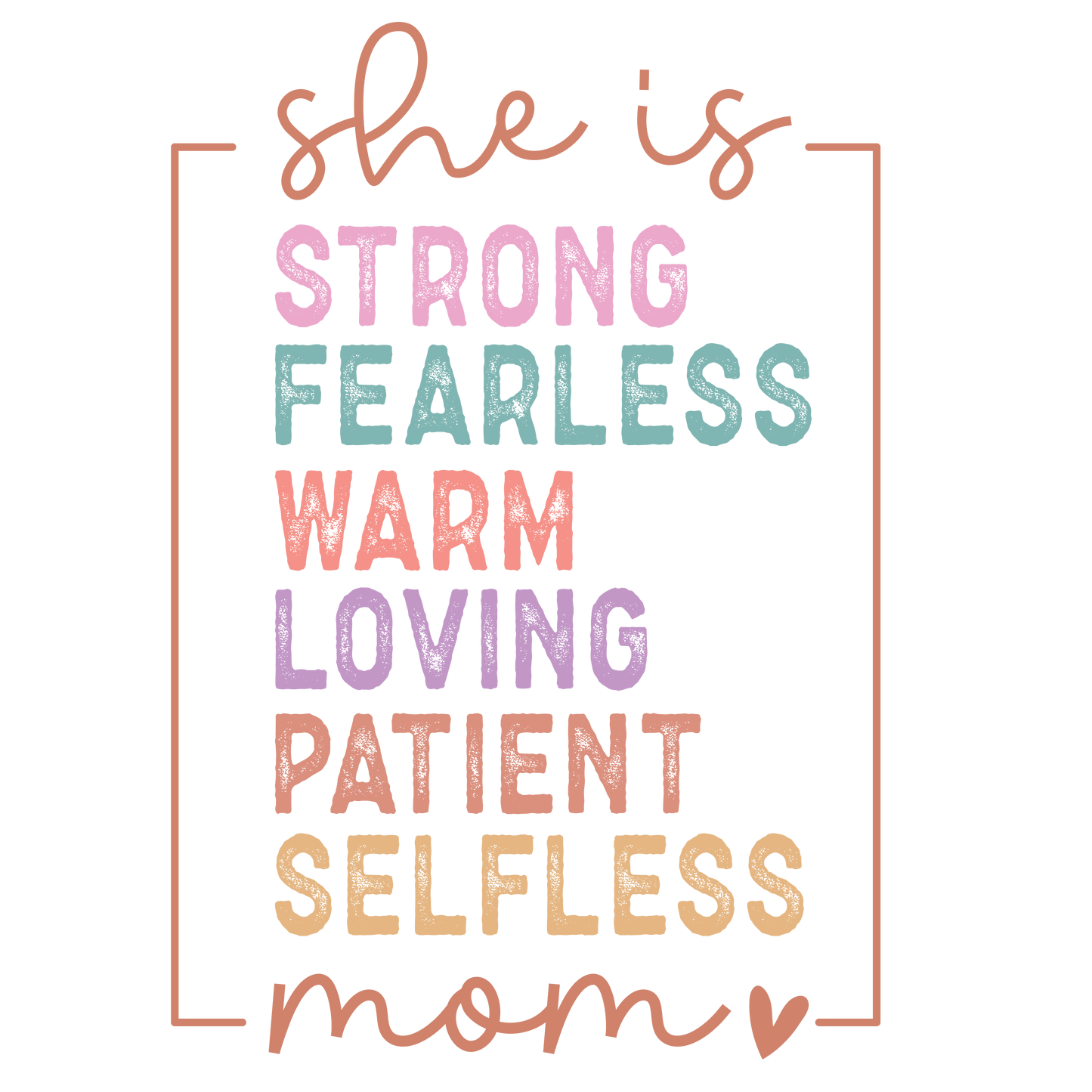 She is Mom Graphic T shirt