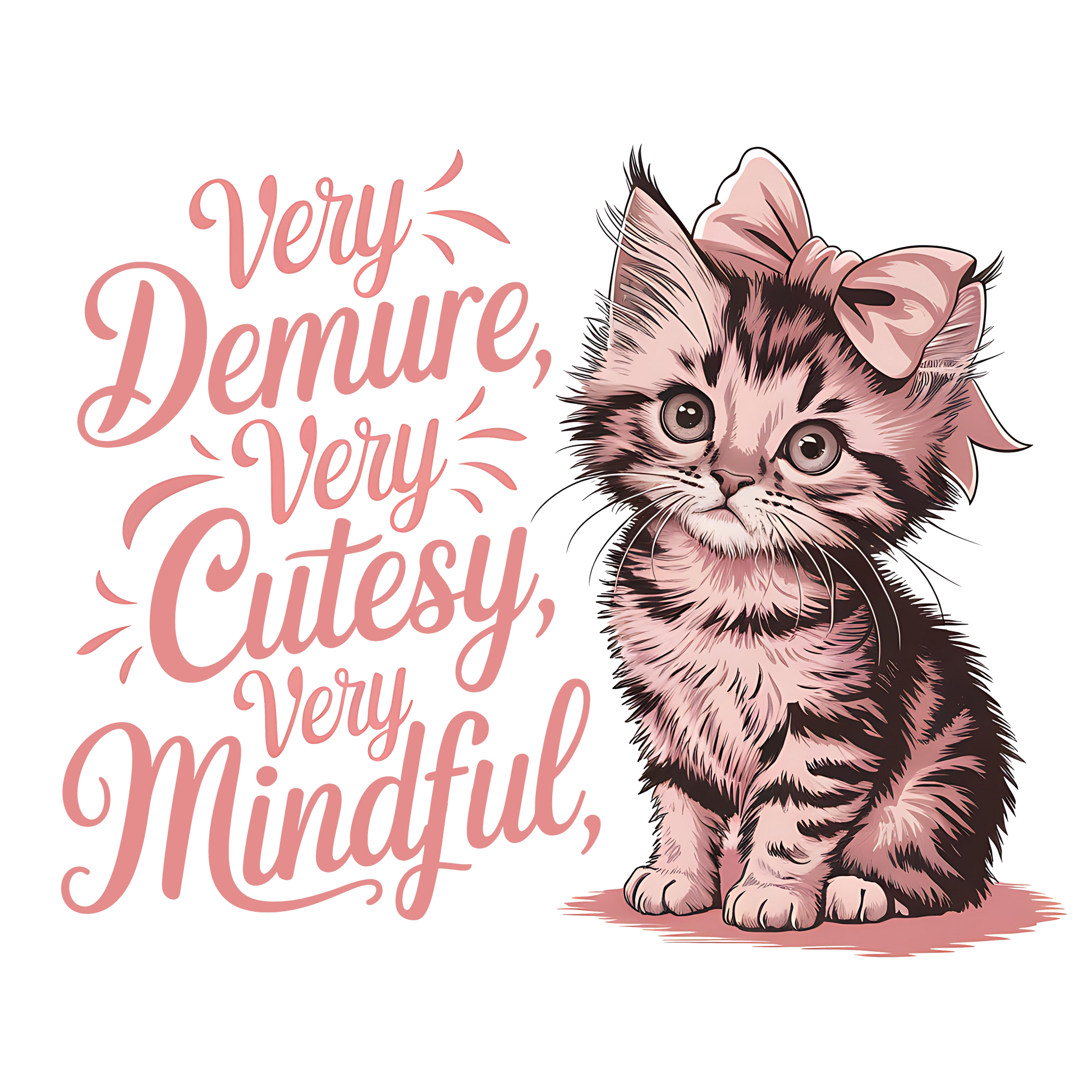 very demure cat