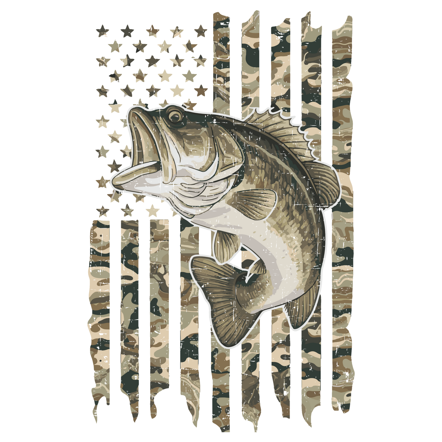 'Merica Fishing Tee